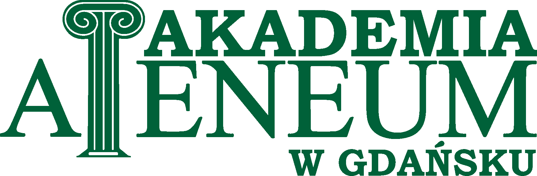 Logo Akademia Ateneum w Gdańsku