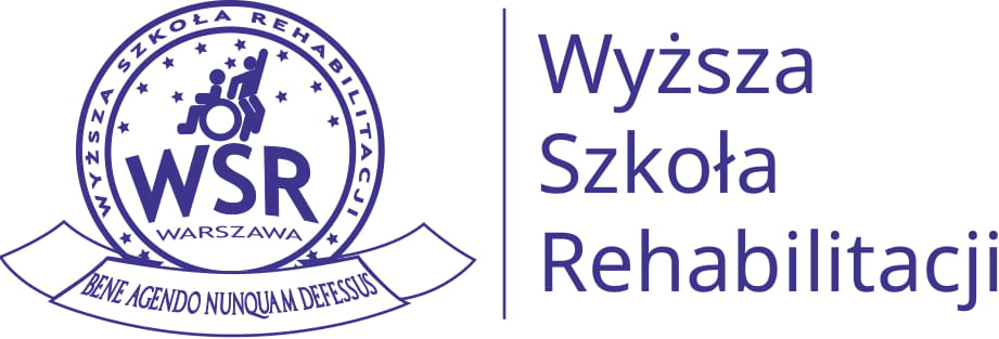 Wyższa Szkoła Rehabilitacji (WSR) w Warszawie logo