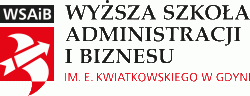 Logo Wyższa Szkoła Administracji i Biznesu (WSAiB) im. Eugeniusza Kwiatkowskiego w Gdyni - Gdynia